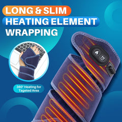 FlareMore knee heat wrap provides focused warmth for joints