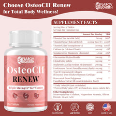 Flarovexarith bottle label highlighting a comprehensive joint and bone formula.