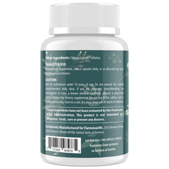 Flarovexarith capsules close-up showcasing plant-based ingredients for clean living.