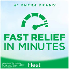 Fleet Enema Extra bottle showing enhanced cleansing action in bright packaging