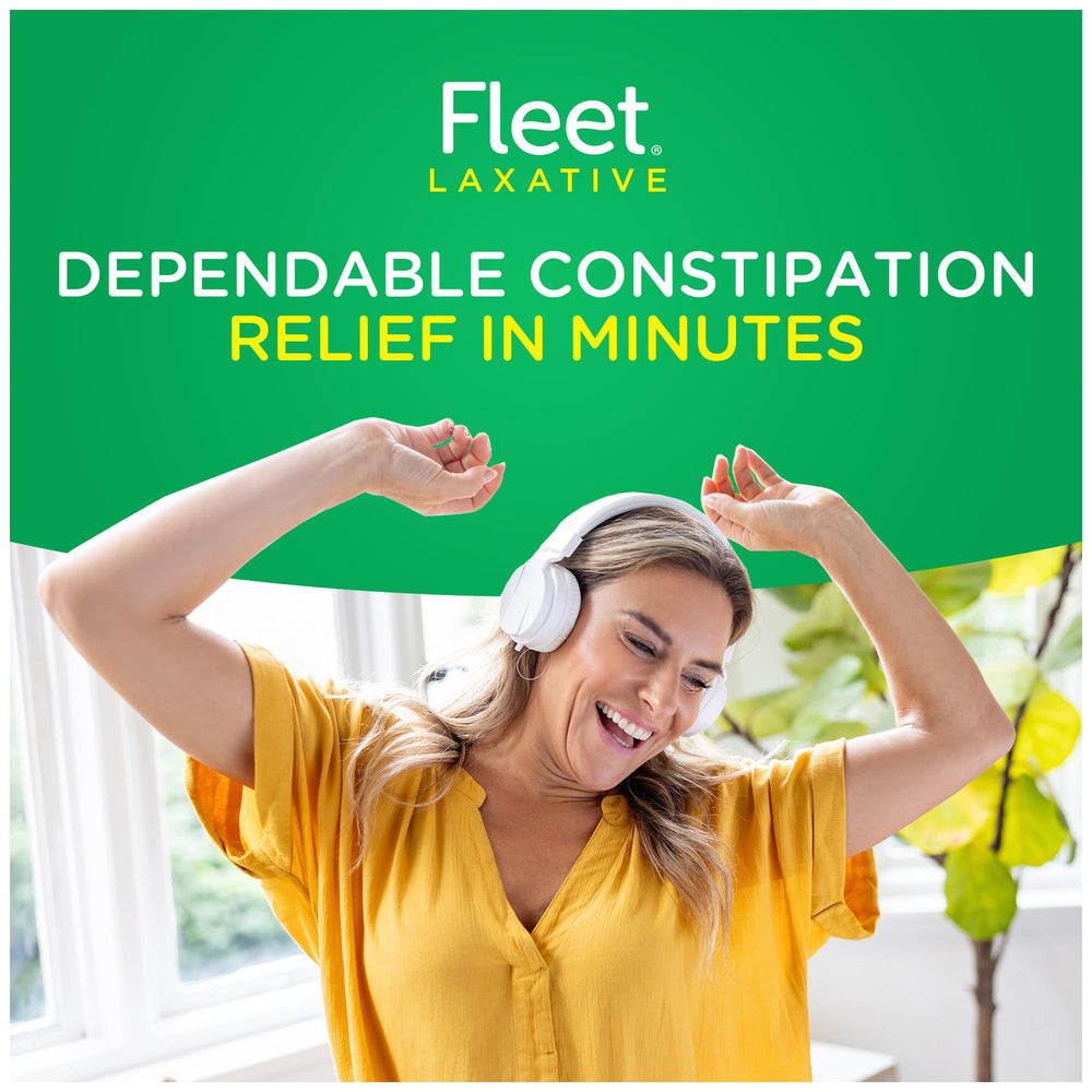 Cone-shaped Fleet suppository tip designed for easy insertion.