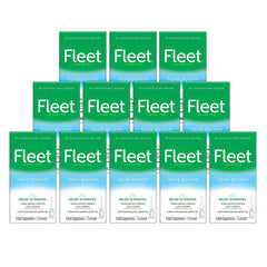 Fleet Liquid Glycerin Suppositories bottle shown for quick relief