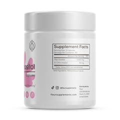 Fleur capsules inside a blister pack for easy daily use.