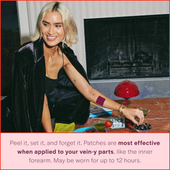 Fleur Marché Soothe Plz easy-application patch sticks quickly for swift relief.