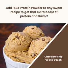 Baking with Flex Brands Whey Protein Chocolate Fudge Brownie for protein-enriched treats