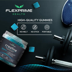 Strength and endurance focus image with FlexPrime Gummies