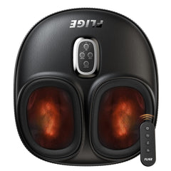 FLIGE Shiatsu Foot Massager targets heel and arch for soothing relief.