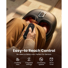 FLIGE Foot Massager focuses on toes and soles to ease tired feet.