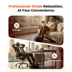 FLIGE Shiatsu Foot Massager promotes post-work recovery after long shifts.