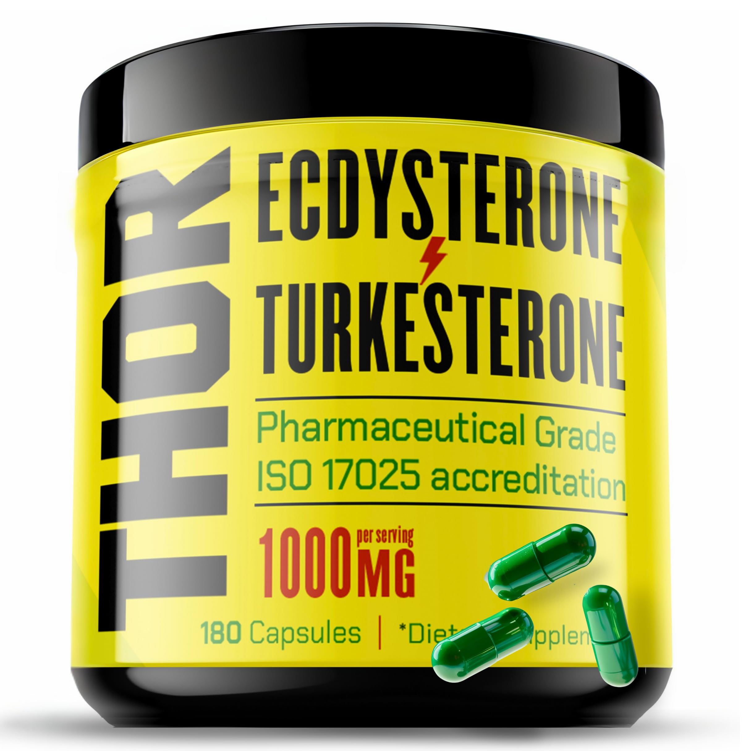 Flight Armour Turkesterone + Ecdysterone bottle shows premium capsules for daily support.