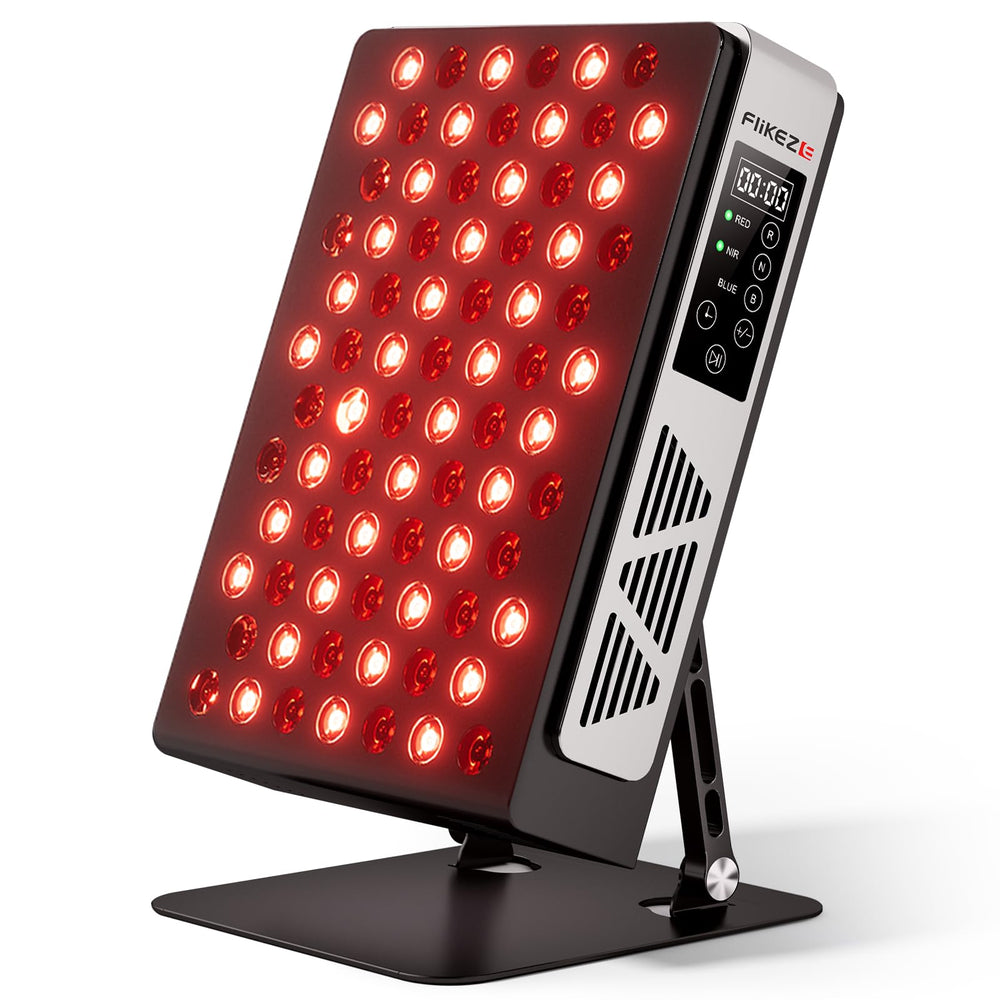 FliKEZE Elite red light panel front view for convenient at-home therapy.