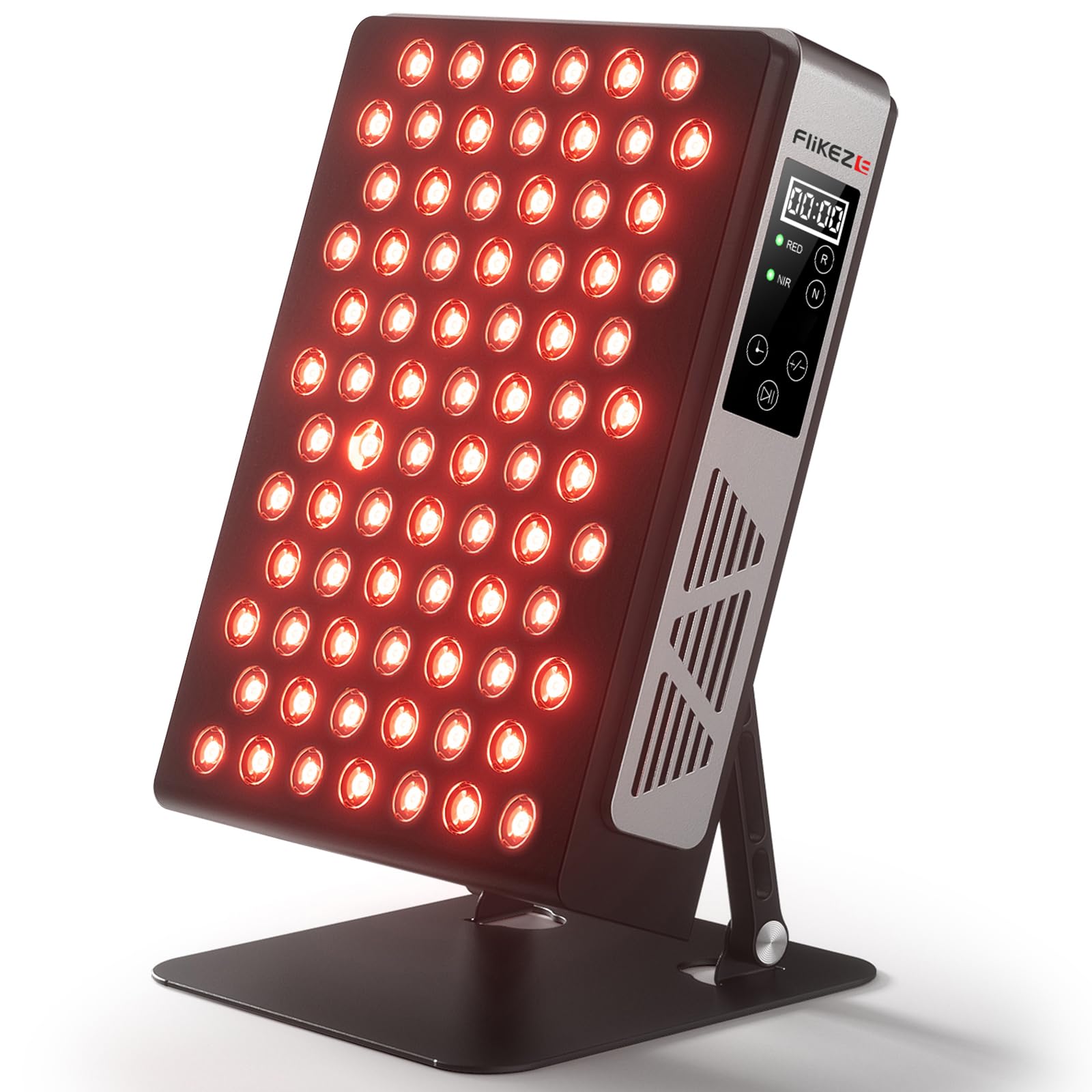 FliKEZE Pro red light panel front view for at‑home therapy sessions