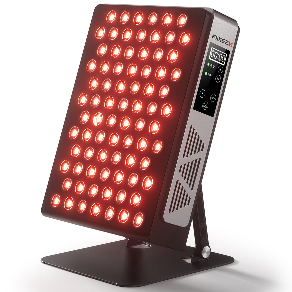 FliKEZE Pro red light panel front view for at‑home therapy sessions