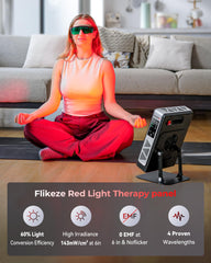 Integrated timer display helps you schedule sessions safely.