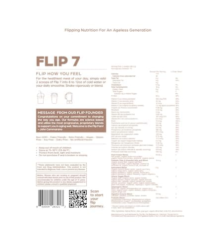 Flip My Life Flip 7 vanilla 20g protein serving, ready to energize your day.