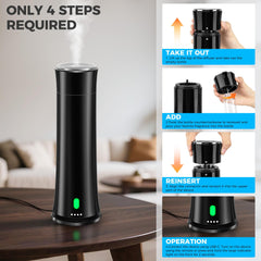 FLLUK wide coverage diffuser supports 2000 sq ft spaces for consistent aroma.