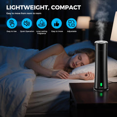 FLLUK starter kit includes diffuser base, oils, remote, USB for quick setup.
