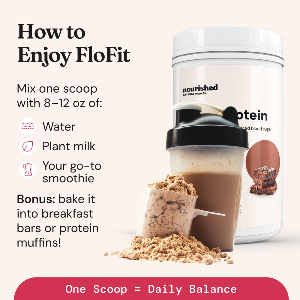 FloFit blender scene demonstrates versatile mixing for post-workout recovery.