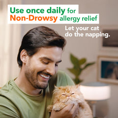 Flonase nasal spray application in nostril for congestion relief