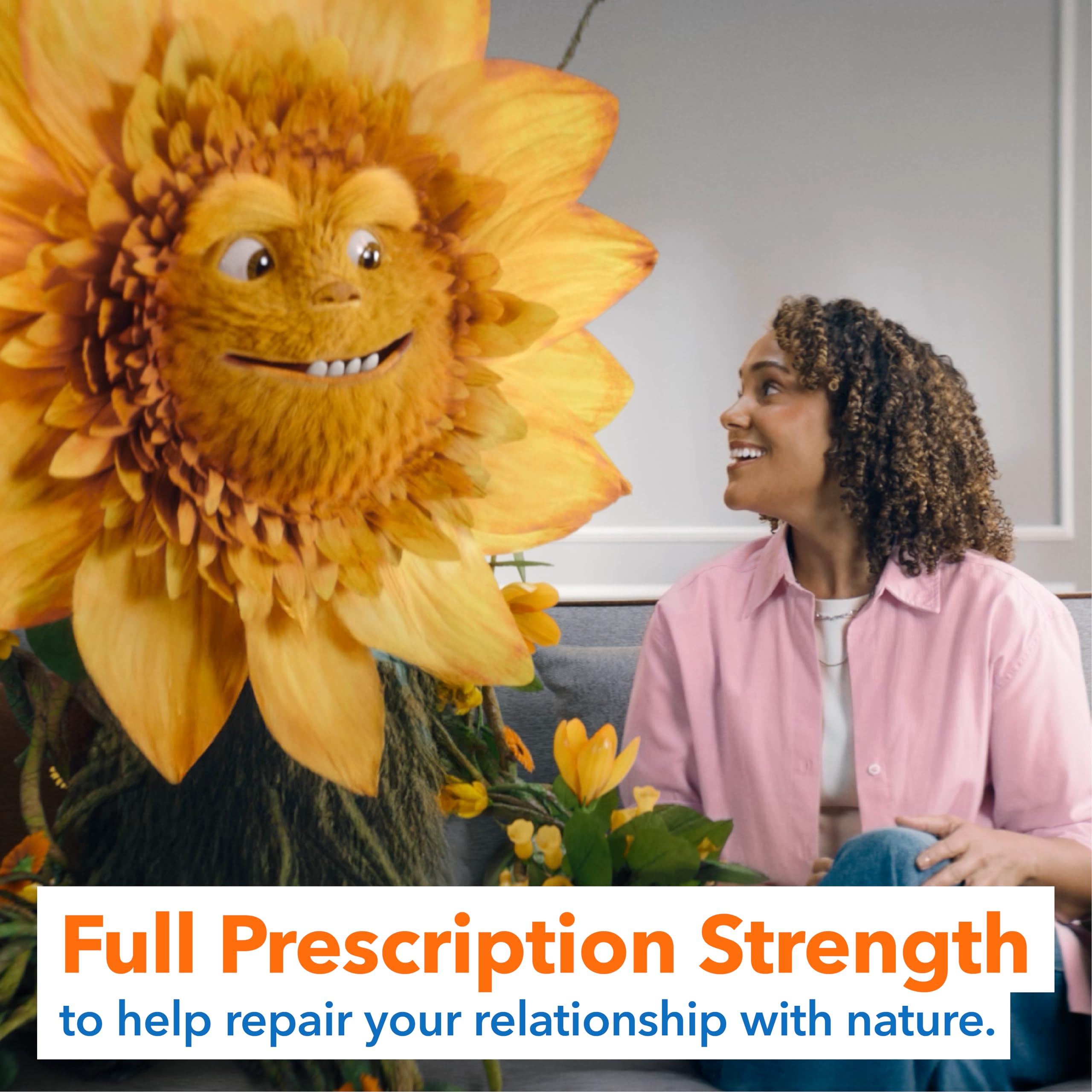 Flonase Sensimist fragrance-free formula helps comfortable daily use.