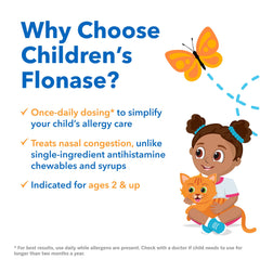 Flonase Sensimist year-round use supports spring and fall allergies.