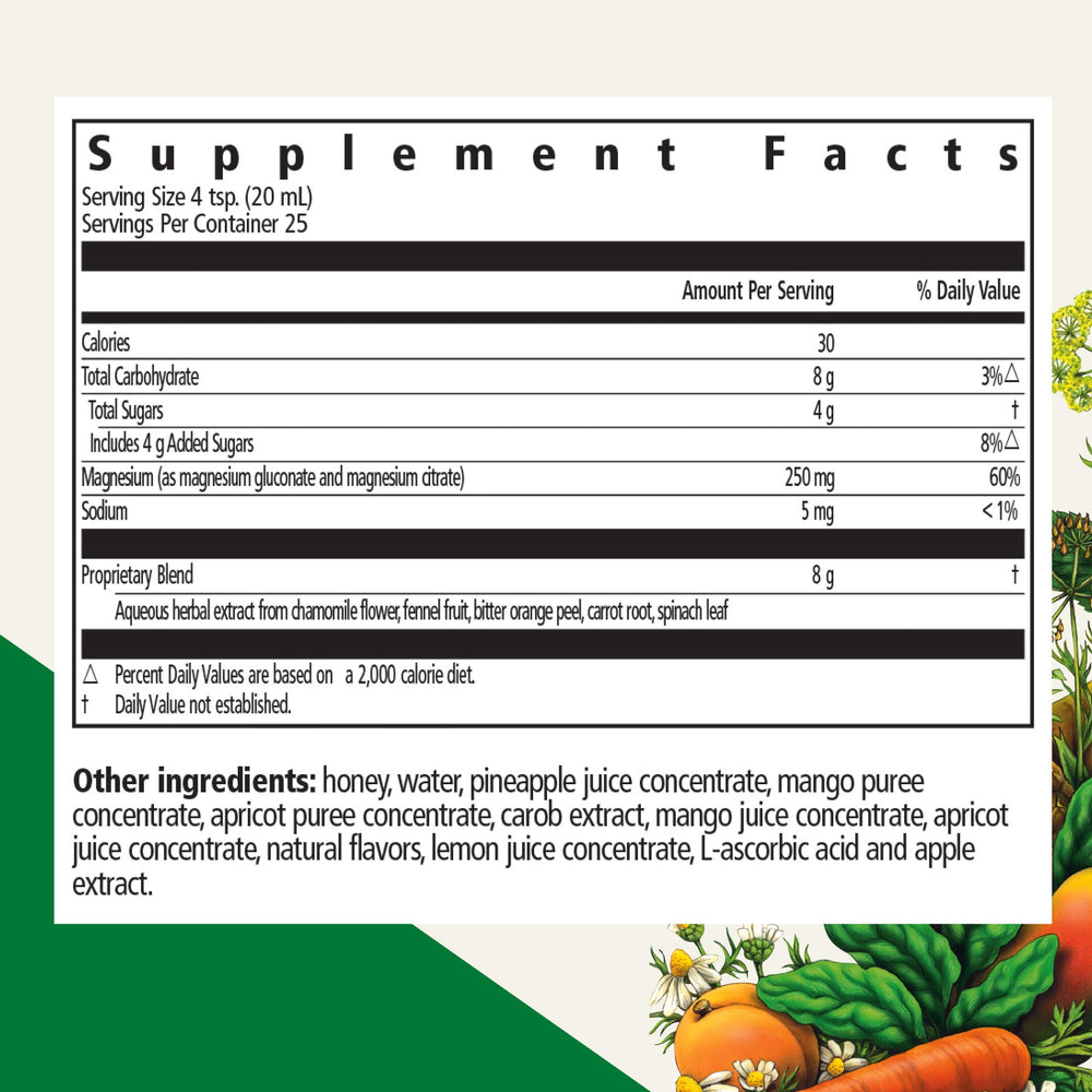 Floradix Magnesium liquid with pineapple juice on label, easy absorption for energy metabolism.