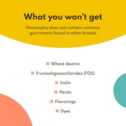 Florasophy Daily Fix scoop in hand highlighting convenient daily fiber support