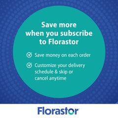 Florastor Select Pro three-year shelf life without refrigeration