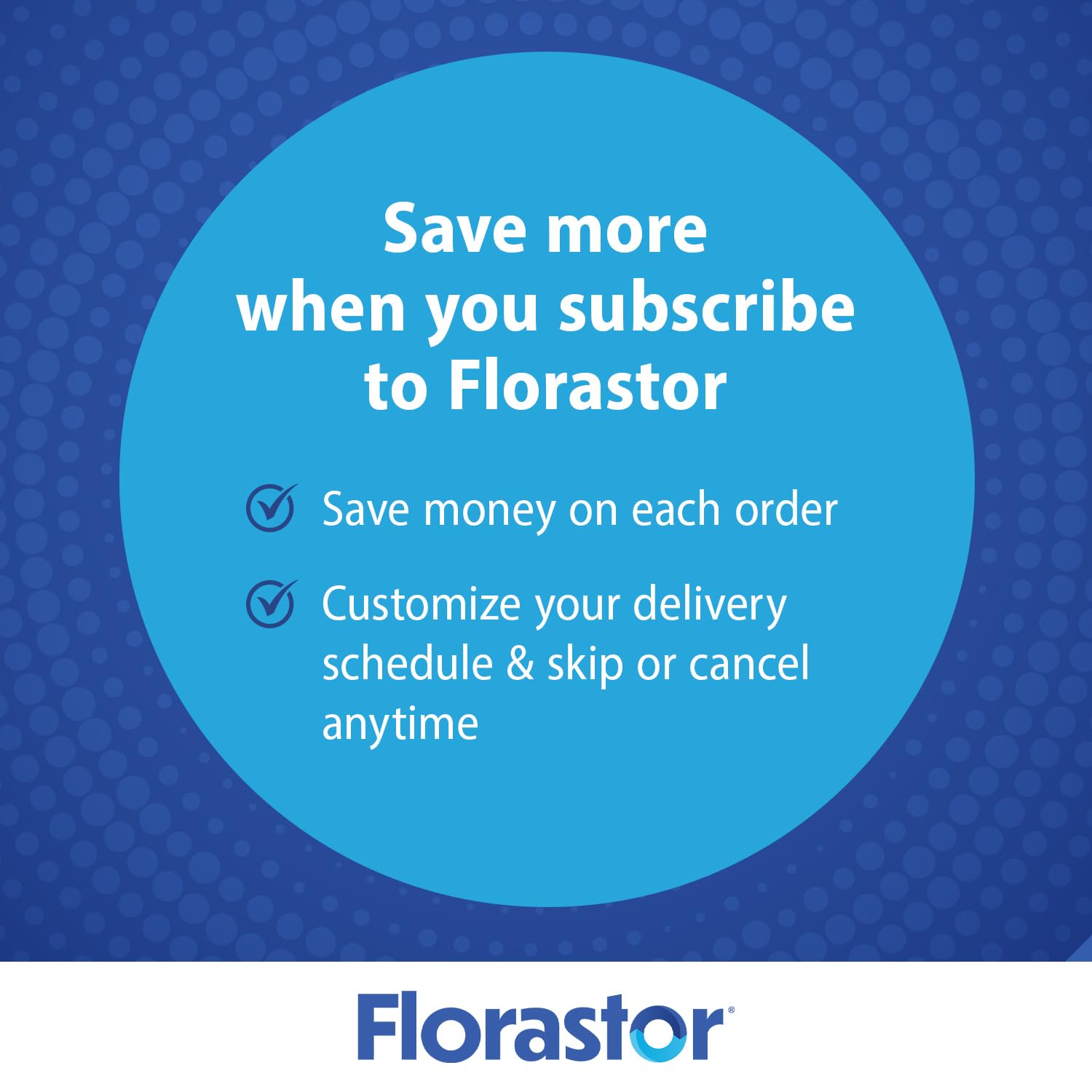 Florastor vegetarian capsules offer a clean, daily probiotic option.