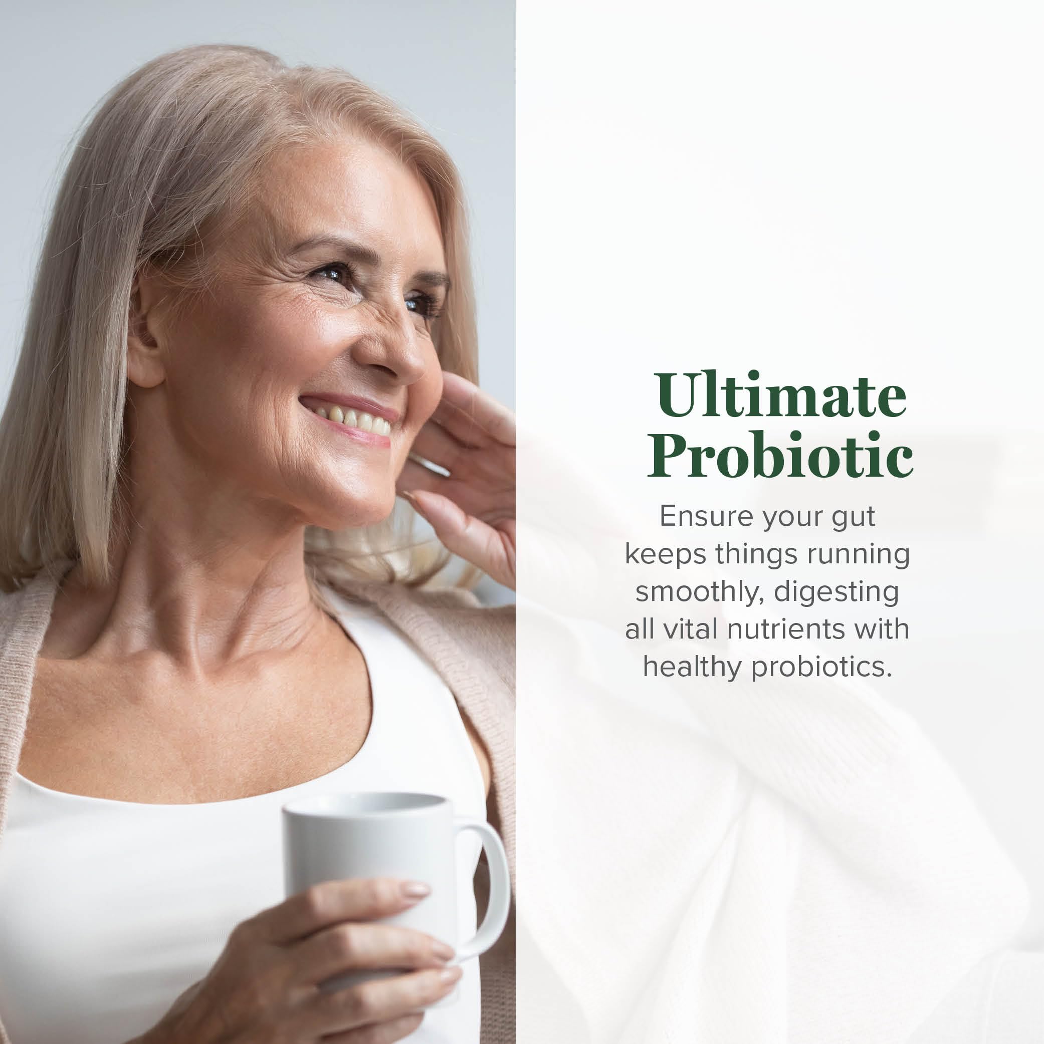 Close-up of Floratrex capsules for easy daily use