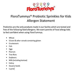 FloraTummys is a non-dairy, gluten-free, vegan option for kids.