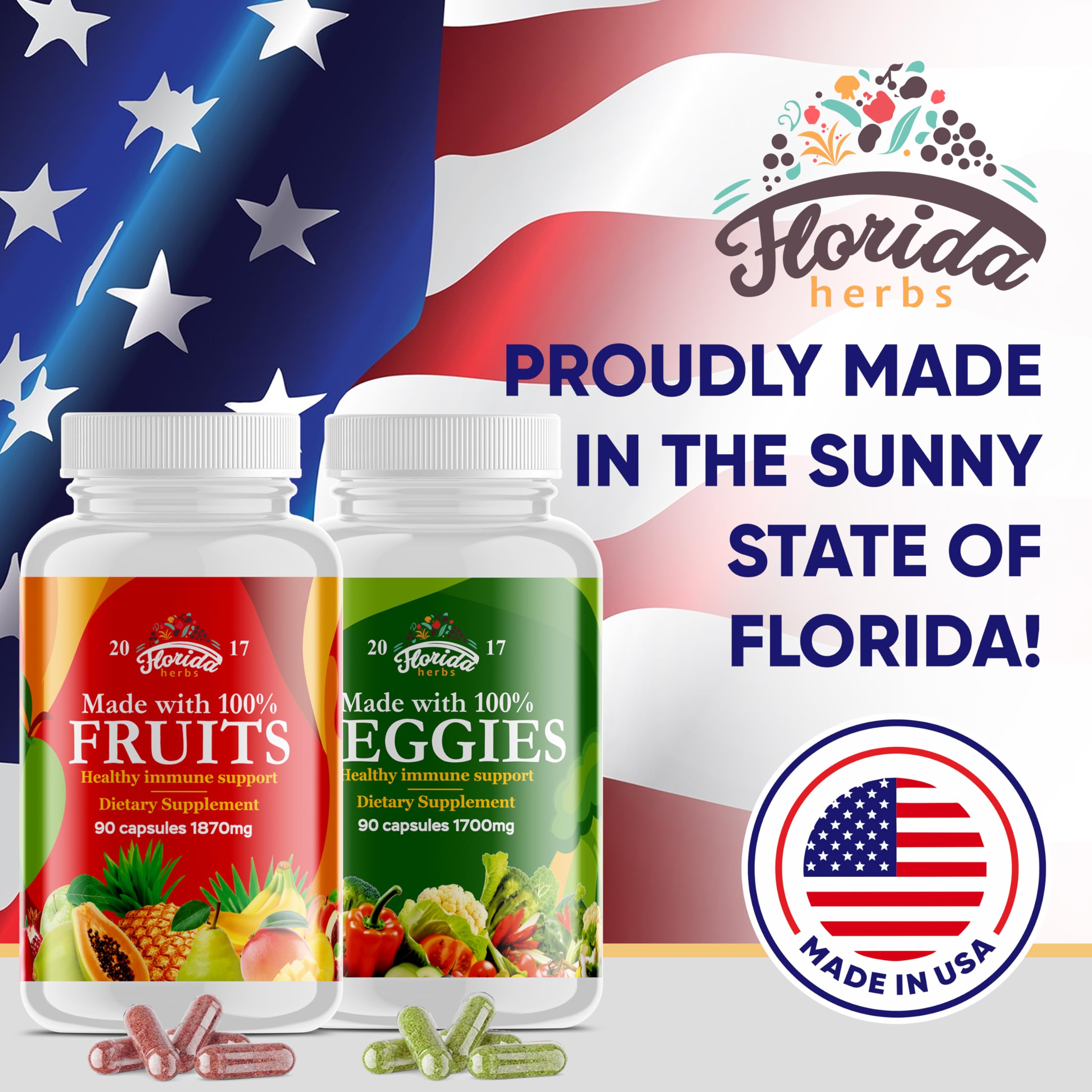Florida Herbs made-in-the-USA packaging underscores quality and reliability