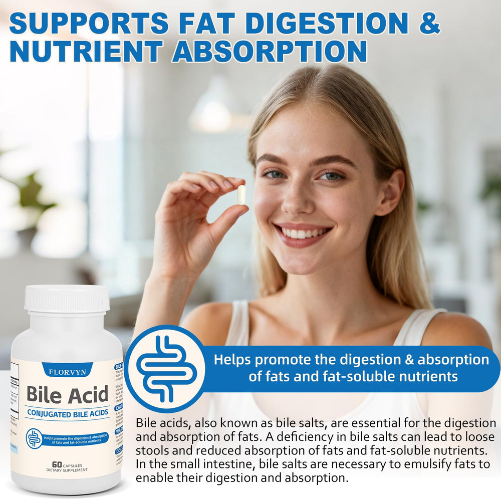 Florvyn capsules highlighting better absorption of fat-soluble vitamins A, D, E, K