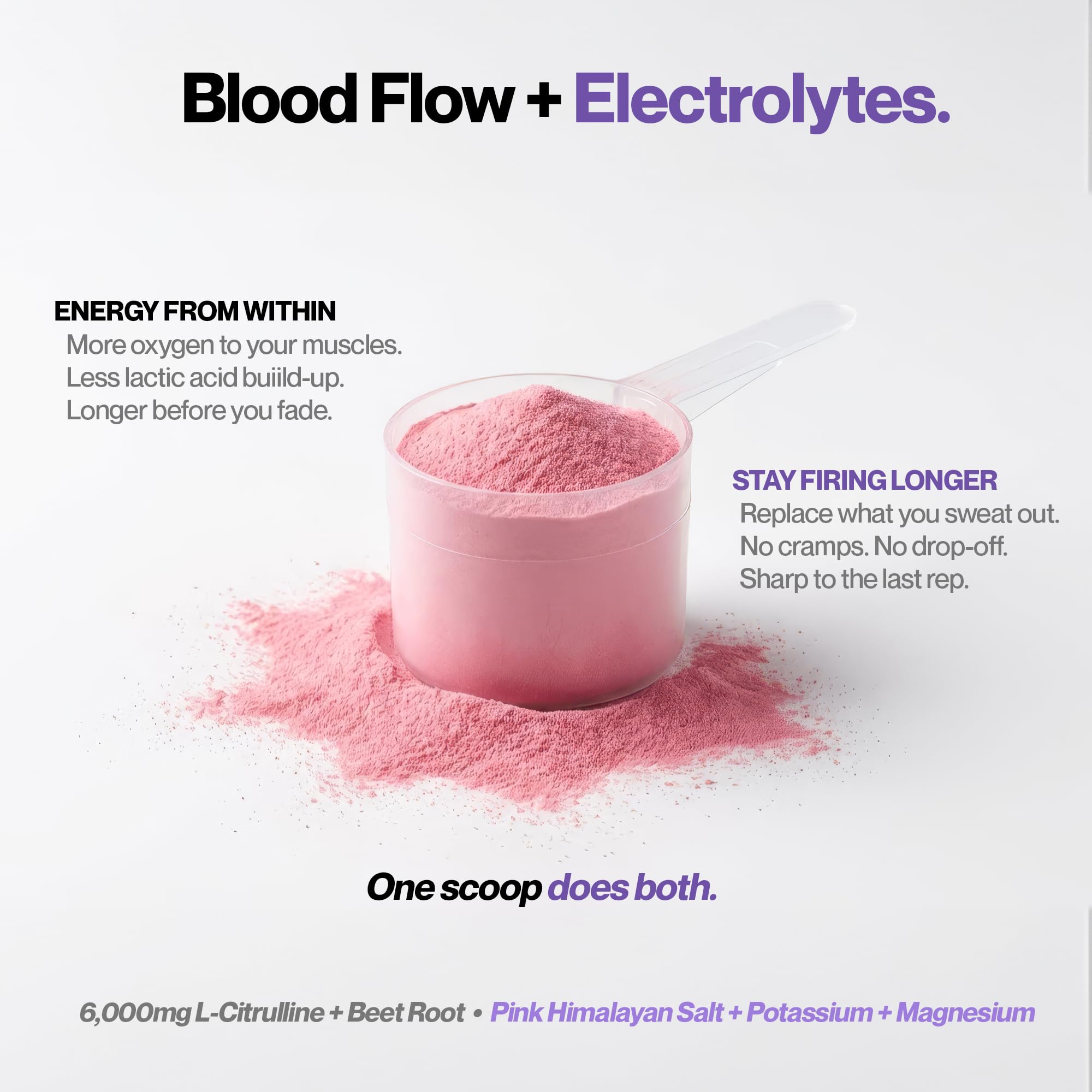 Flowy Stim Free potassium and magnesium balanced hydration
