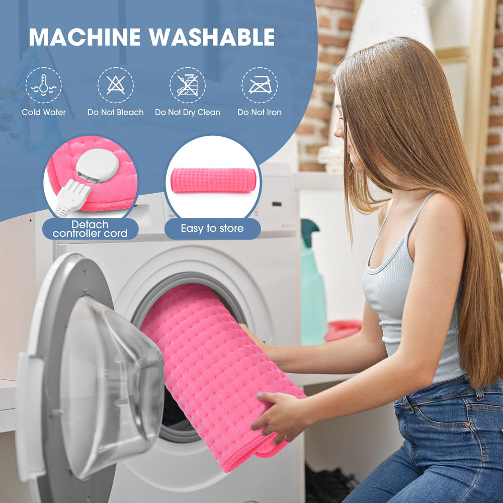 FluffyWarmth detachable controller for machine washing after use.