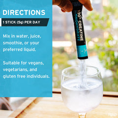 Fluid Creatine vegan-friendly formula supports diverse diets without flavor distractions.