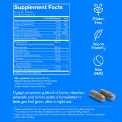 Flyby Recovery apple cider vinegar ingredient signals digestion support.