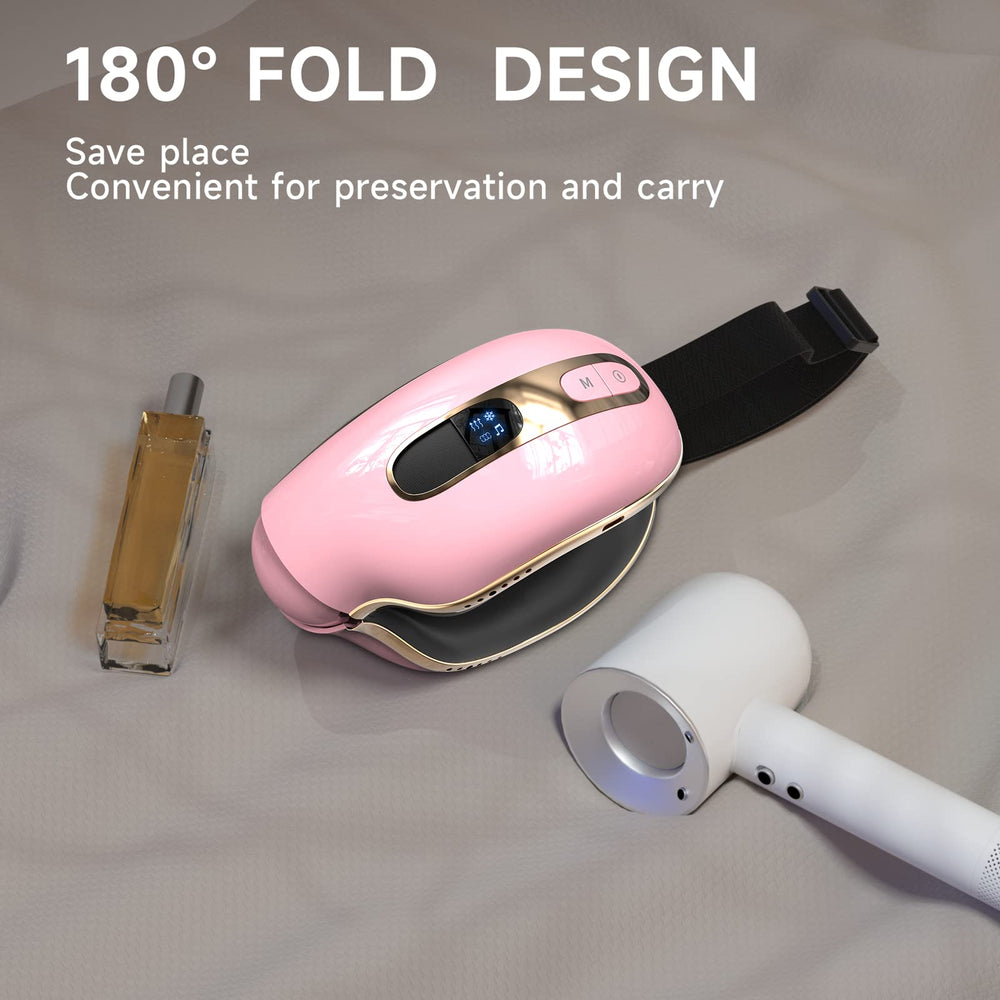 fmlave Eye Massager adjustable fit ensures comfortable wear