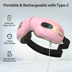 fmlave Eye Massager foldable design fits into a bag