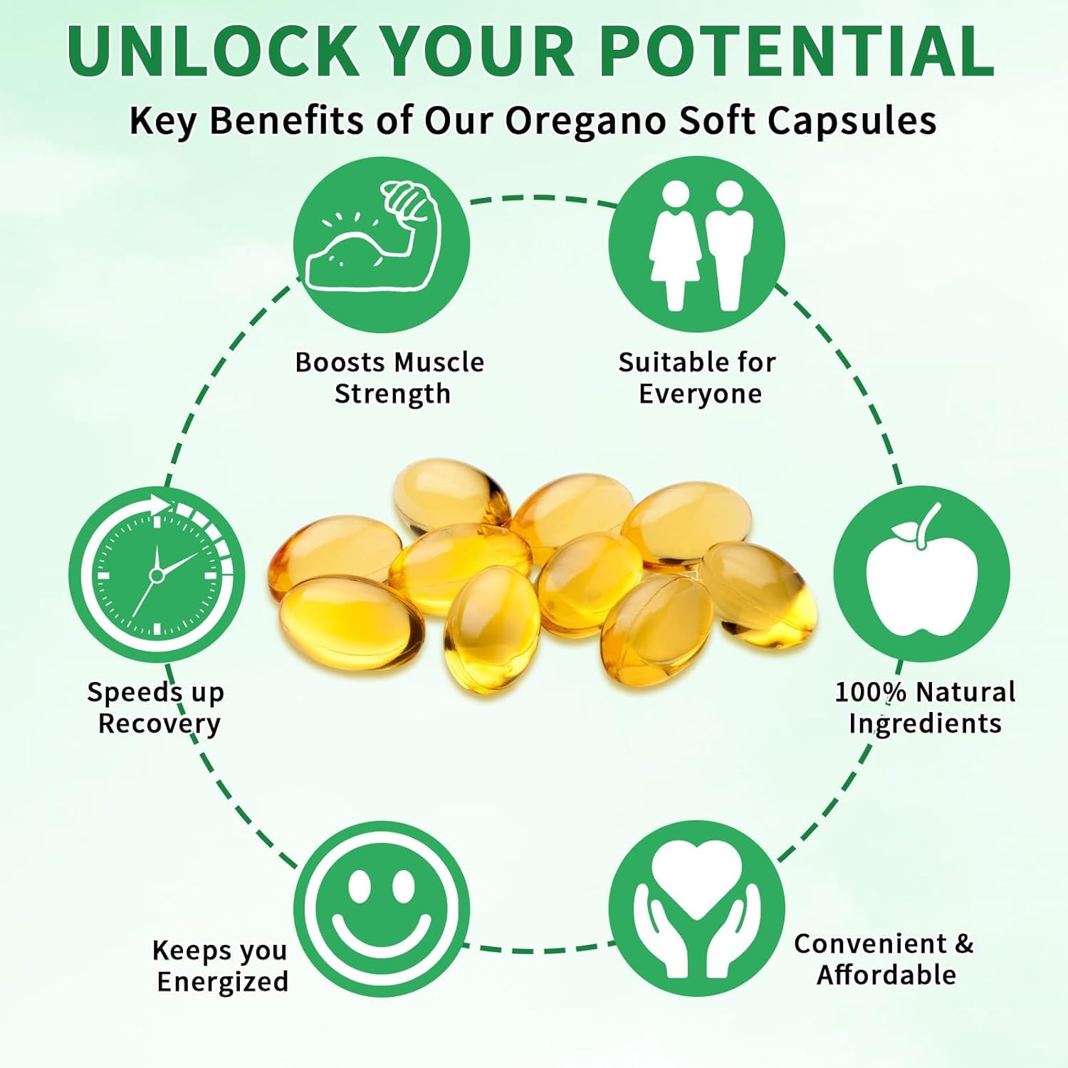 FMRFMR Belano capsule close-up emphasizes smooth, easy-to-swallow softgels