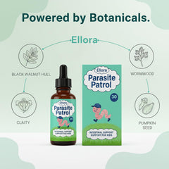 Label close-up showing plant-based formula and ingredients