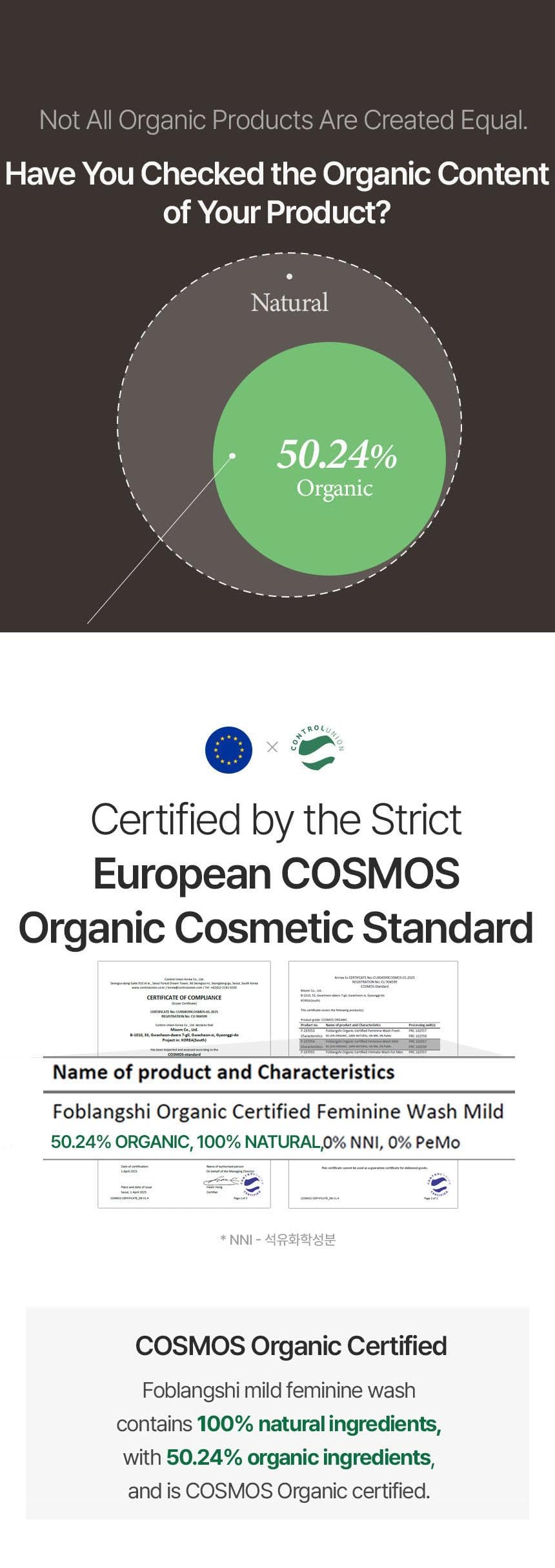 Foblangshi quinoa component detail showcases organic content for safer daily use