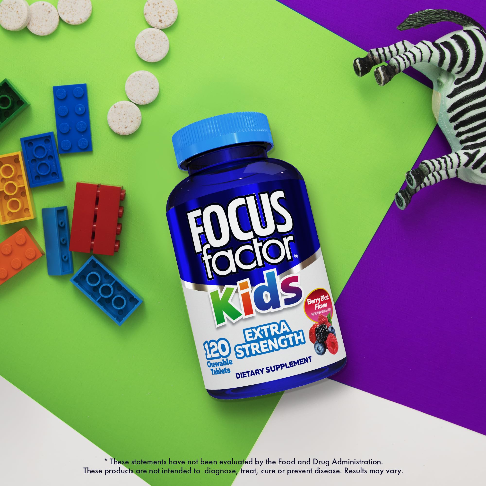 Focus Factor Kids chewables enjoyed as a tasty school snack.
