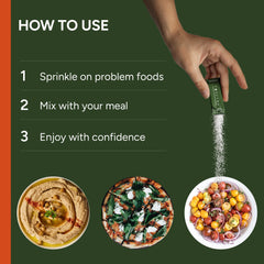FODZYME ingredients emphasize dairy-free and gluten-free formulation