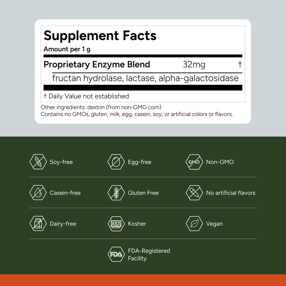FODZYME On-The-Go 30 dose pack ready for travel