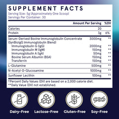 Fogoro dairy-free colostrum alternative packaging for lactose-free nutrition
