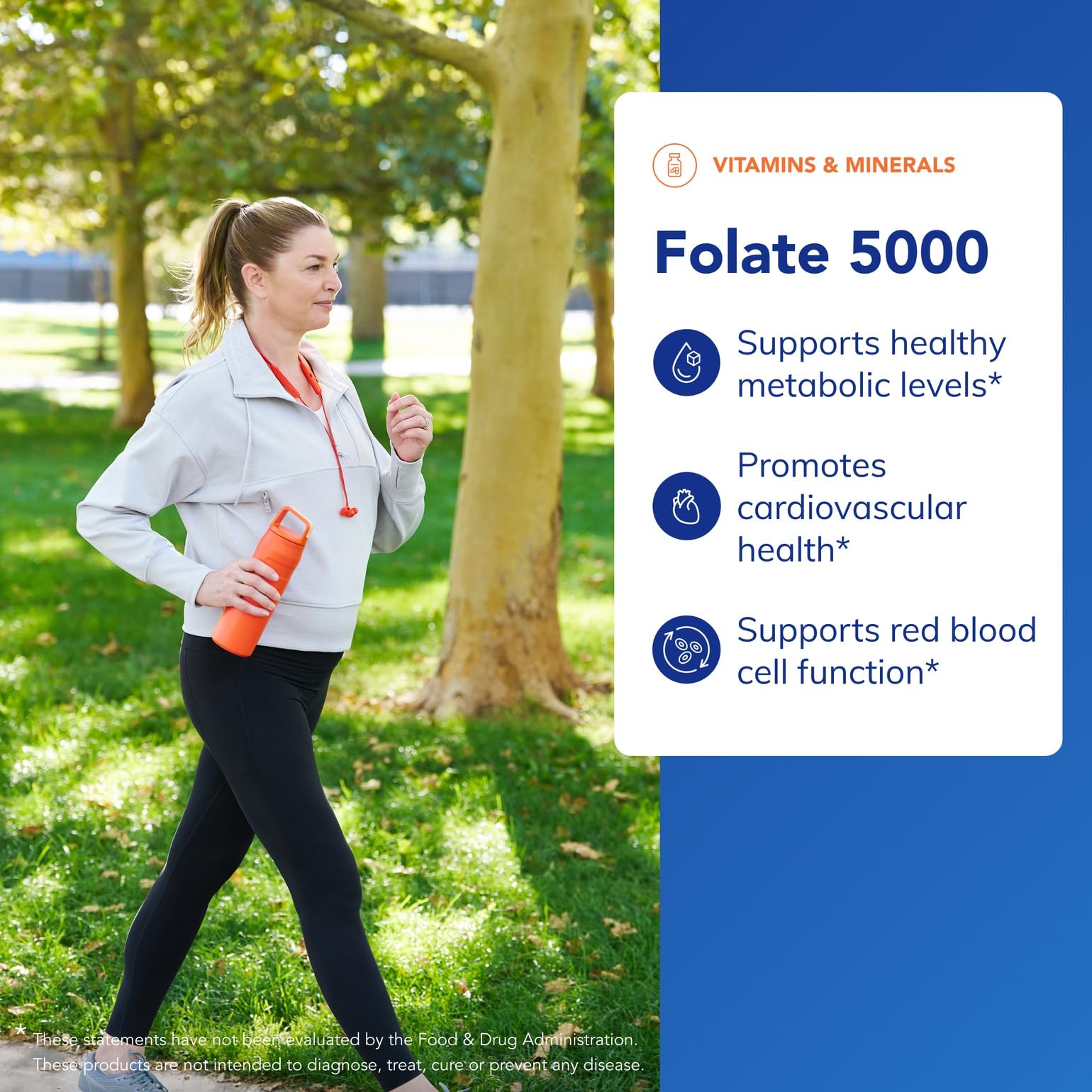 Pure Encapsulations Folate 5MTHF Metafolin active form image highlighting bioavailability.