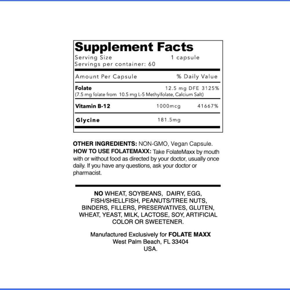 Folate Maxx emotional well-being visual suggests mood balance and focus