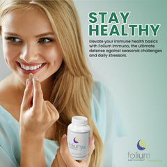 Folium Immuno mustard seed extract featured in the blend.