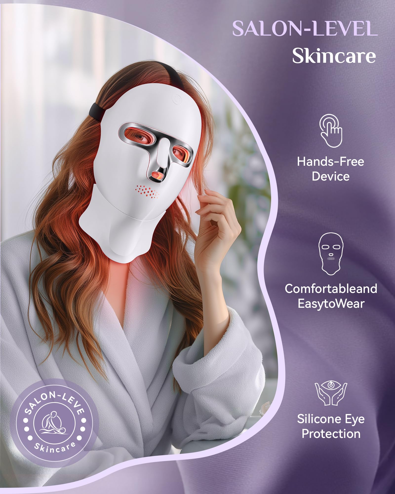 FOLOKE silicone inner surface contact with skin for soft comfort.